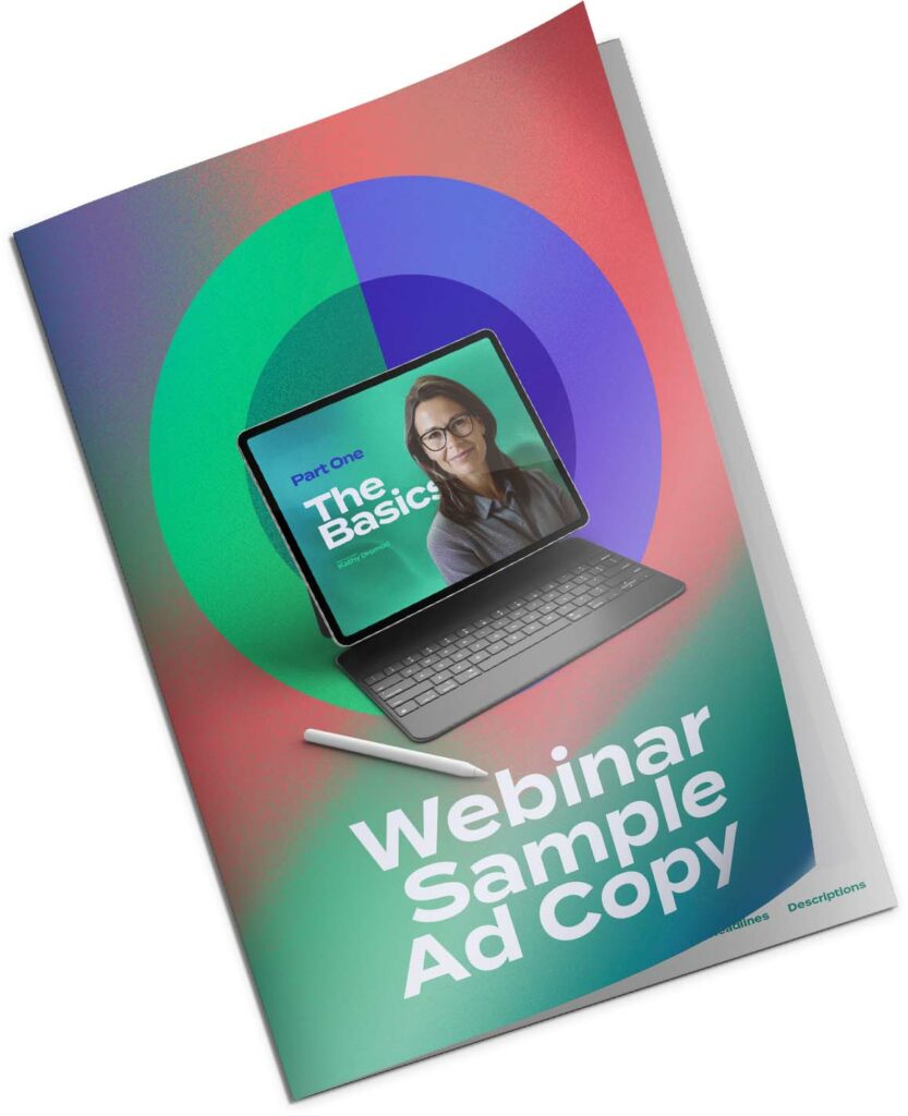 Webinar Sample Ad Copy, Campaign Donut